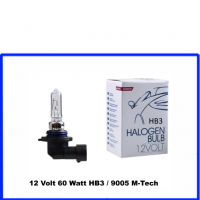 M-Tech Halogen Lampe HB3 / 9005 12 Volt 60 Watt P20d