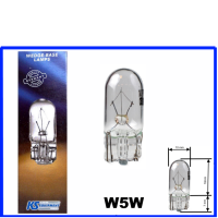 KS Equipment Glassockellampe 12 Volt 5 Watt W5W T10