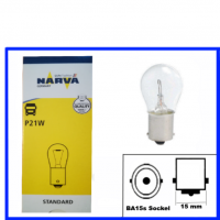 Narva Glühlampe 24 Volt 21 Watt P21W BA15s